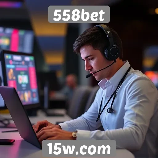 Como funciona o sistema de suporte ao cliente do 558bet