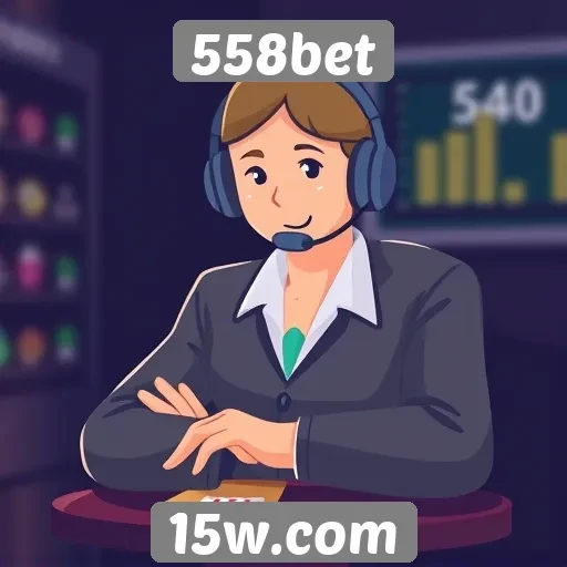 Opções de suporte ao cliente na 558bet