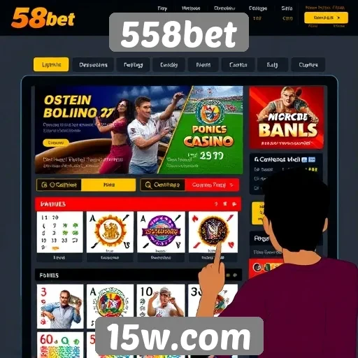 Interface amigável do 558bet para jogadores iniciantes